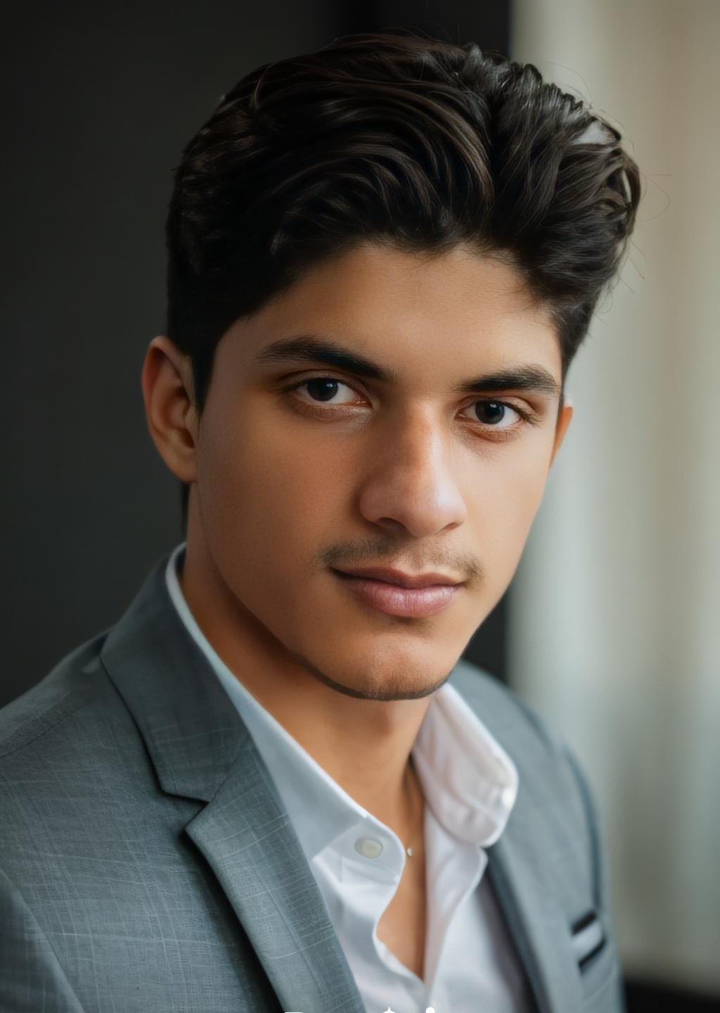 Jane leaning against a bus